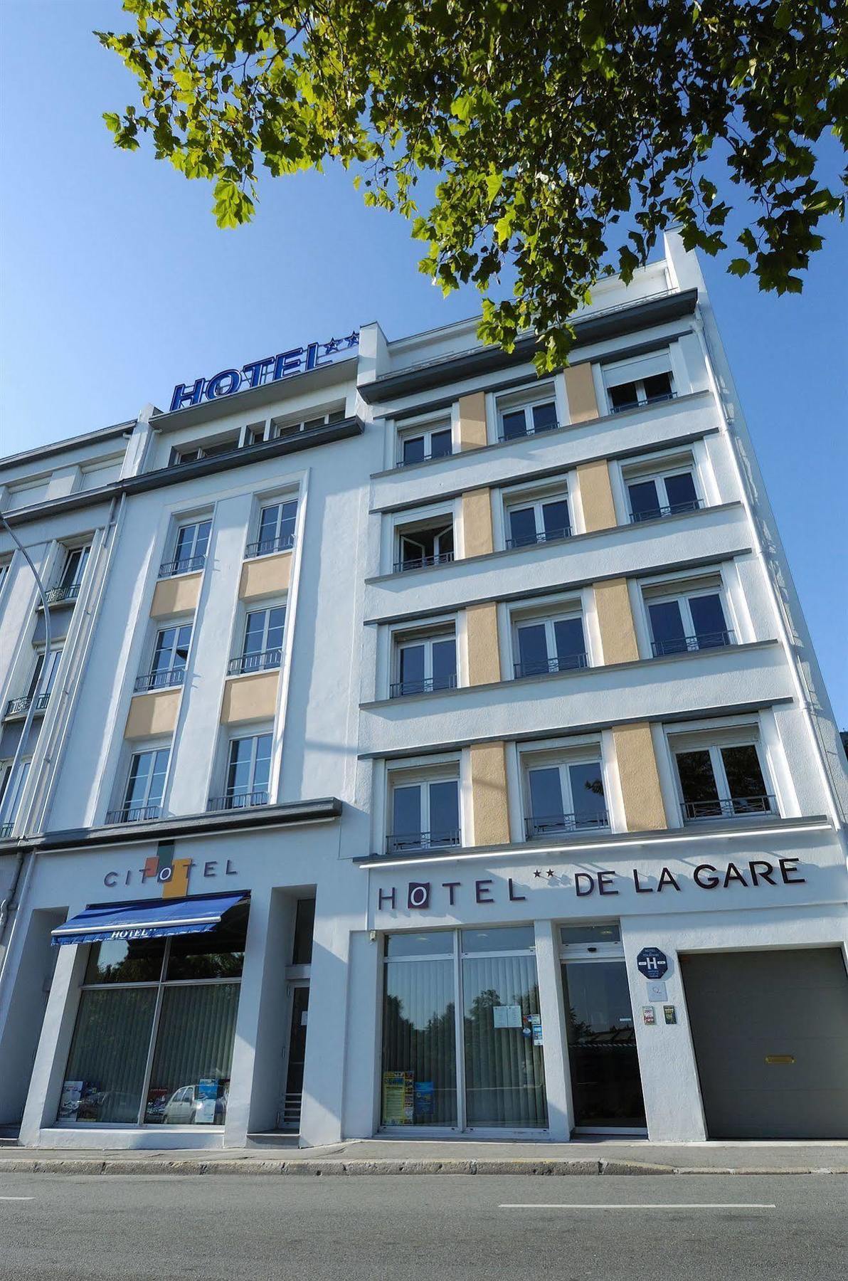 Hotel De La Gare Брест Екстер'єр фото